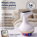 SferiaLift™ | Masażer próżniowo-cieplny z czerwonym światłem